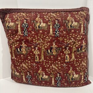 Waverly Luxury Collection Red Pillow Asian Country Men Forest Decorative Vintage